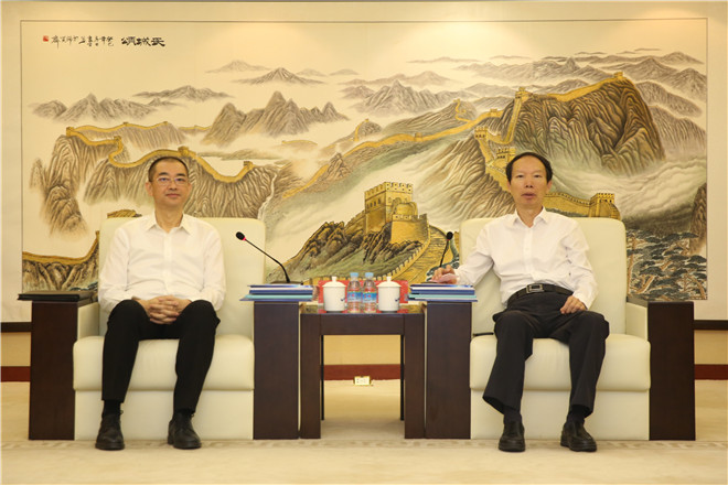沈晓明董事长会见恒大集团总裁夏海钧